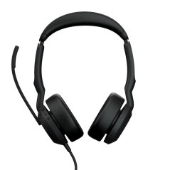 Jabra Evolve2 50 UC Stereo Wired Headphones - Premium Sound, Comfortable Fit, Stylish Black Design (SKU: 5706991034080)